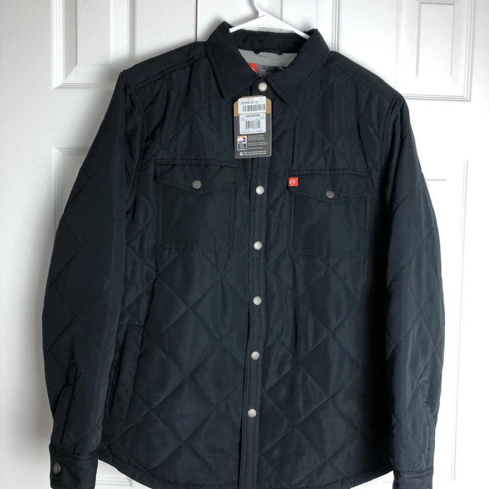NWT American Outdoorsman Quilted Microfiber Shirt Jacket - Insulated, men Size M